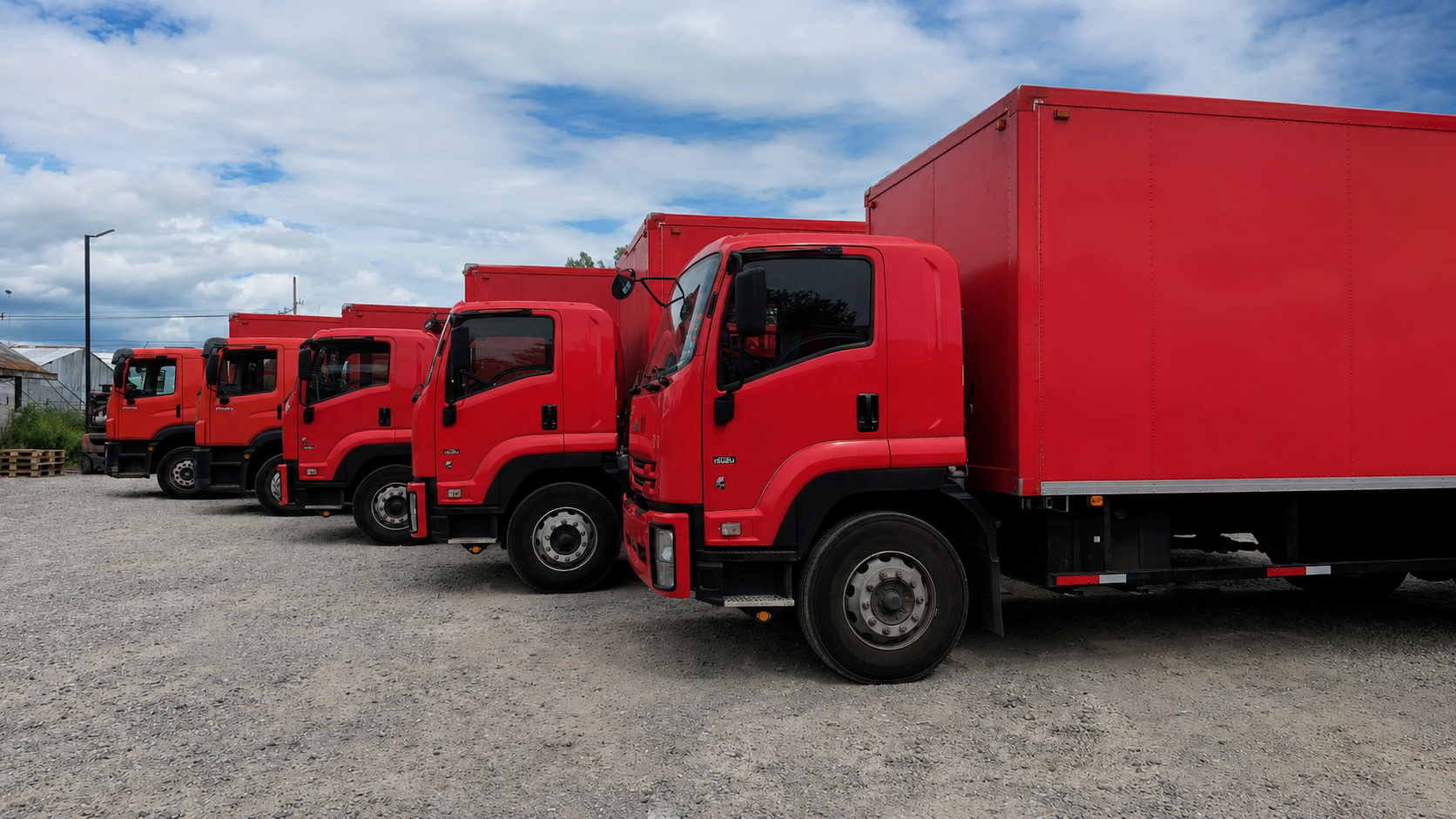 Flota roja de Transportes Martínez